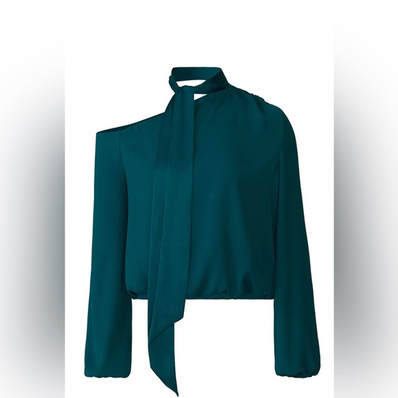 Ramy Brook Seneca Silk Blouse NWT Size M – $325 Retail - Picture 2 of 7